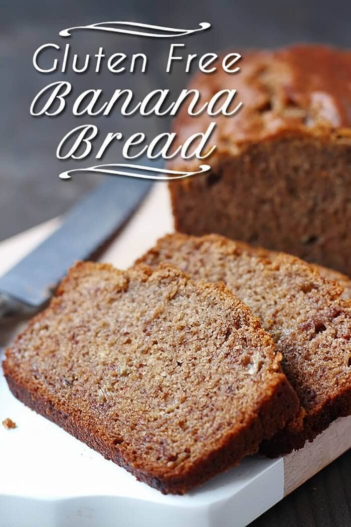 Gluten Free Banana Bread (Dairy Free and Vegan)