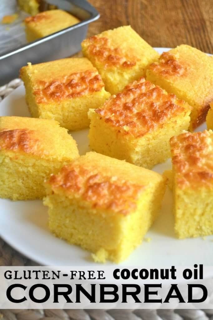 Coconut Oil Cornbread