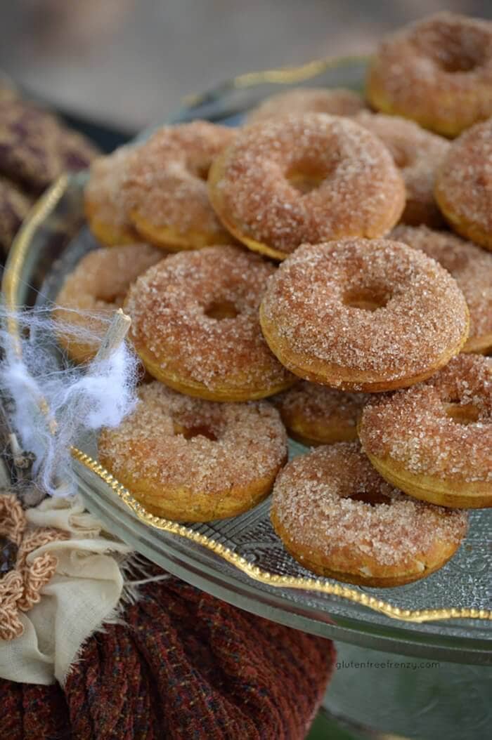 Gluten-Free Pumpkin Spice Donuts