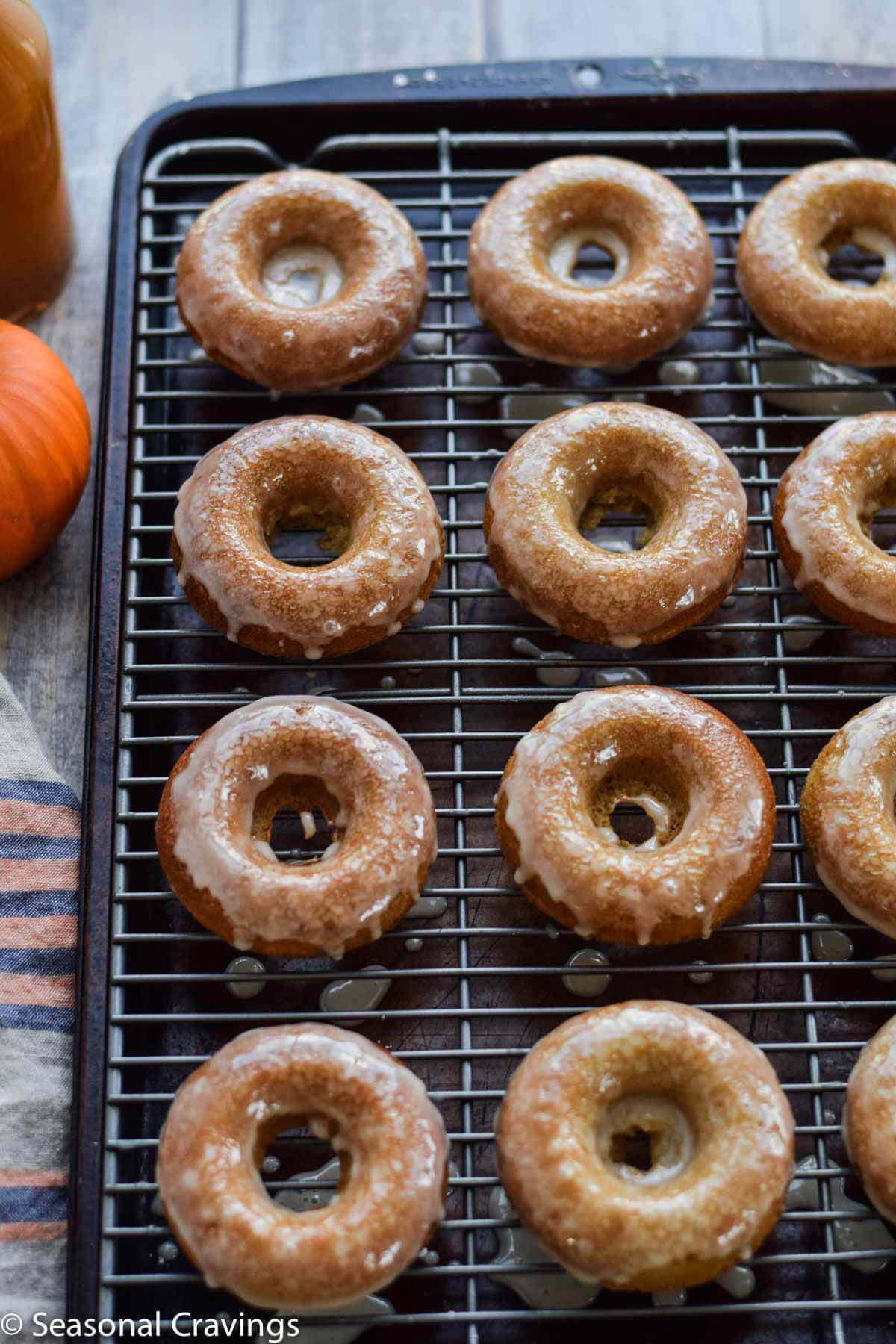 Gluten-free Apple Cider Doughnuts