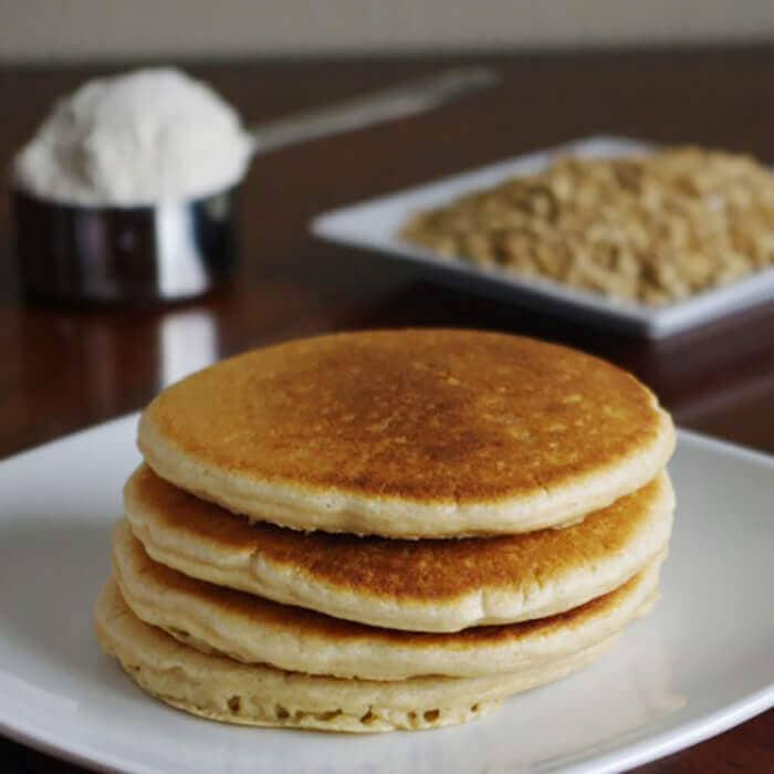 Oat Flour Pancakes