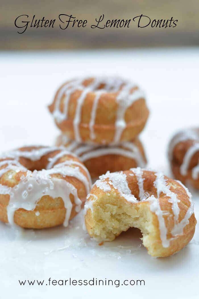 Gluten-free Lemon Doughnuts