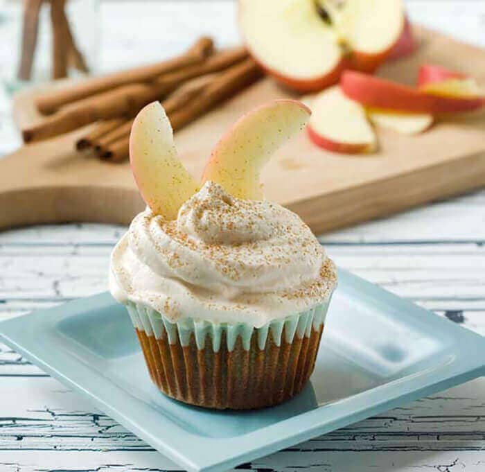 Gluten-Free Cinnamon Apple Cupcakes