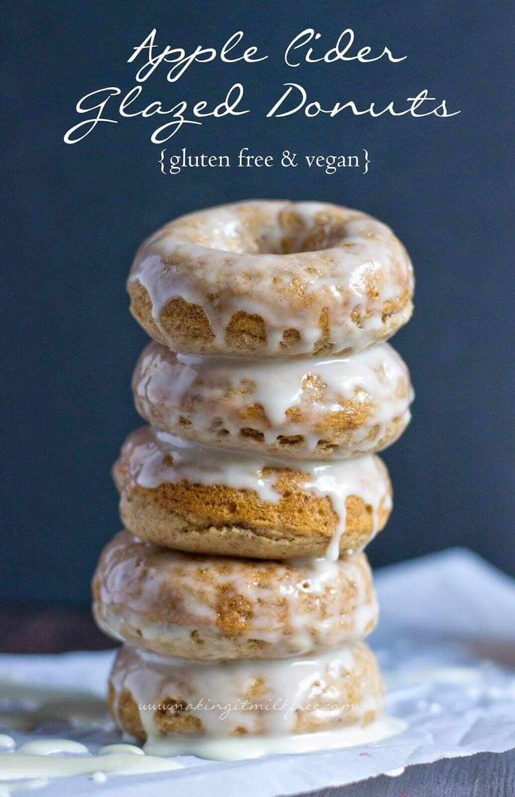 Apple Cider Glazed Donuts