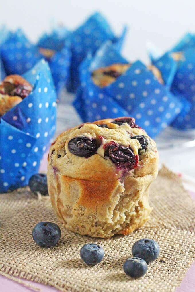 Healthy Oat and Blueberry