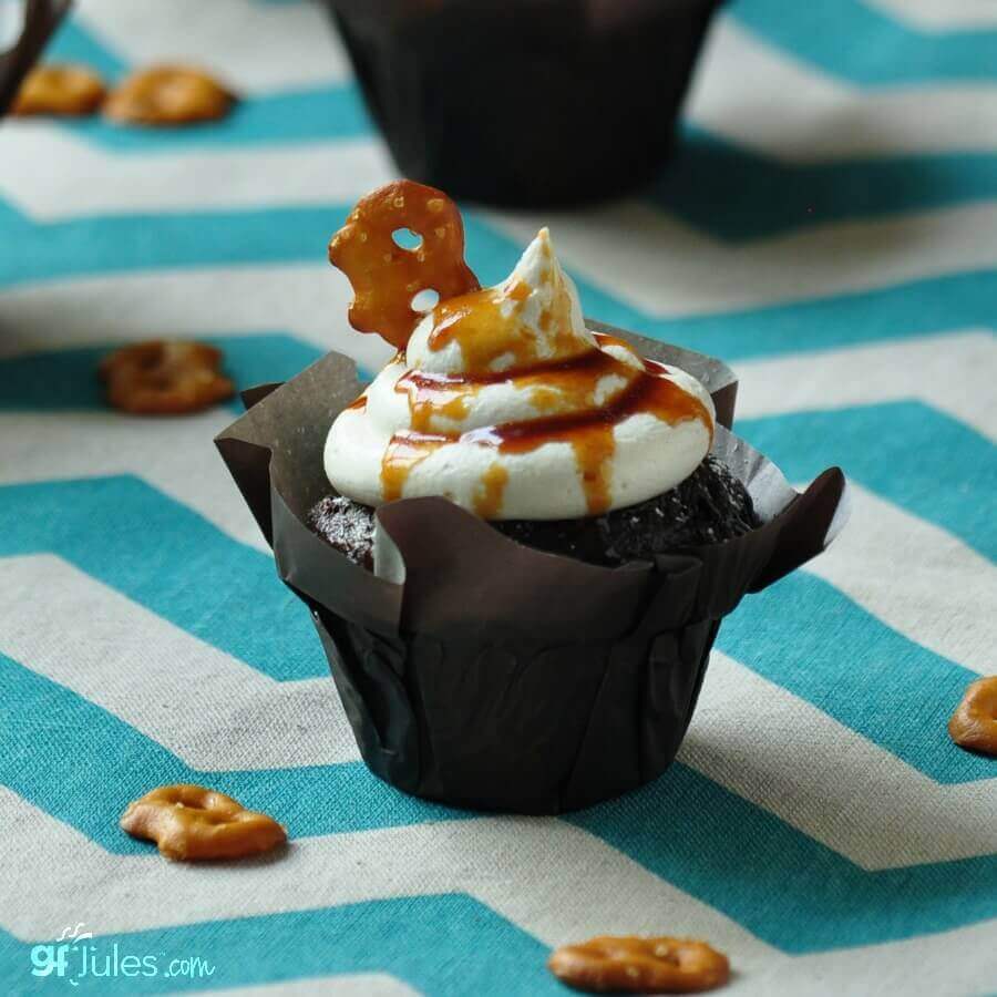 Gluten-Free Salted Caramel Cupcakes