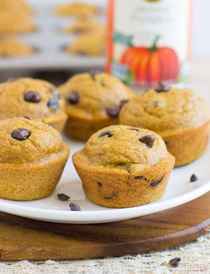 Healthy Flourless Pumpkin Muffins