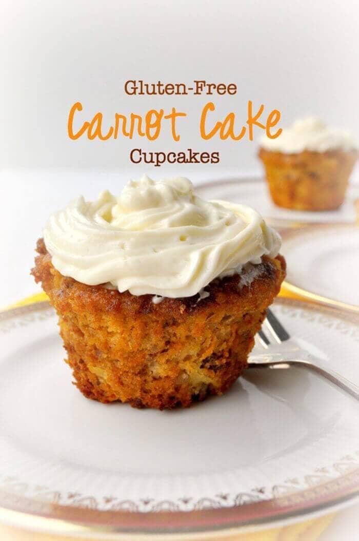 Gluten-free Carrot Cake Cupcakes