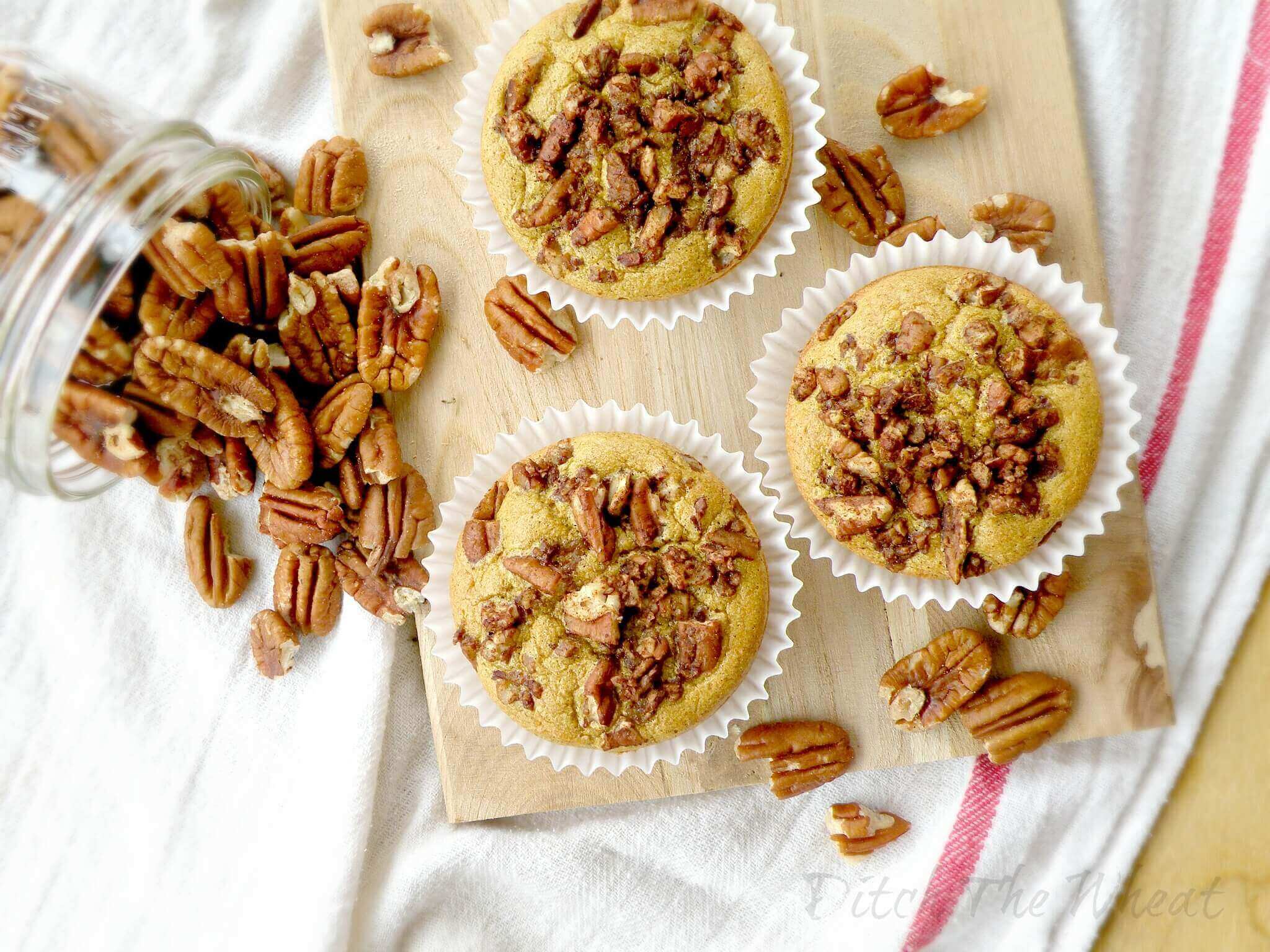 Gluten-free Maple Pecan Muffins