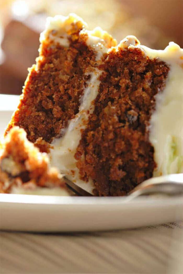 Gluten-free Carrot Cake with Cream Cheese Frosting