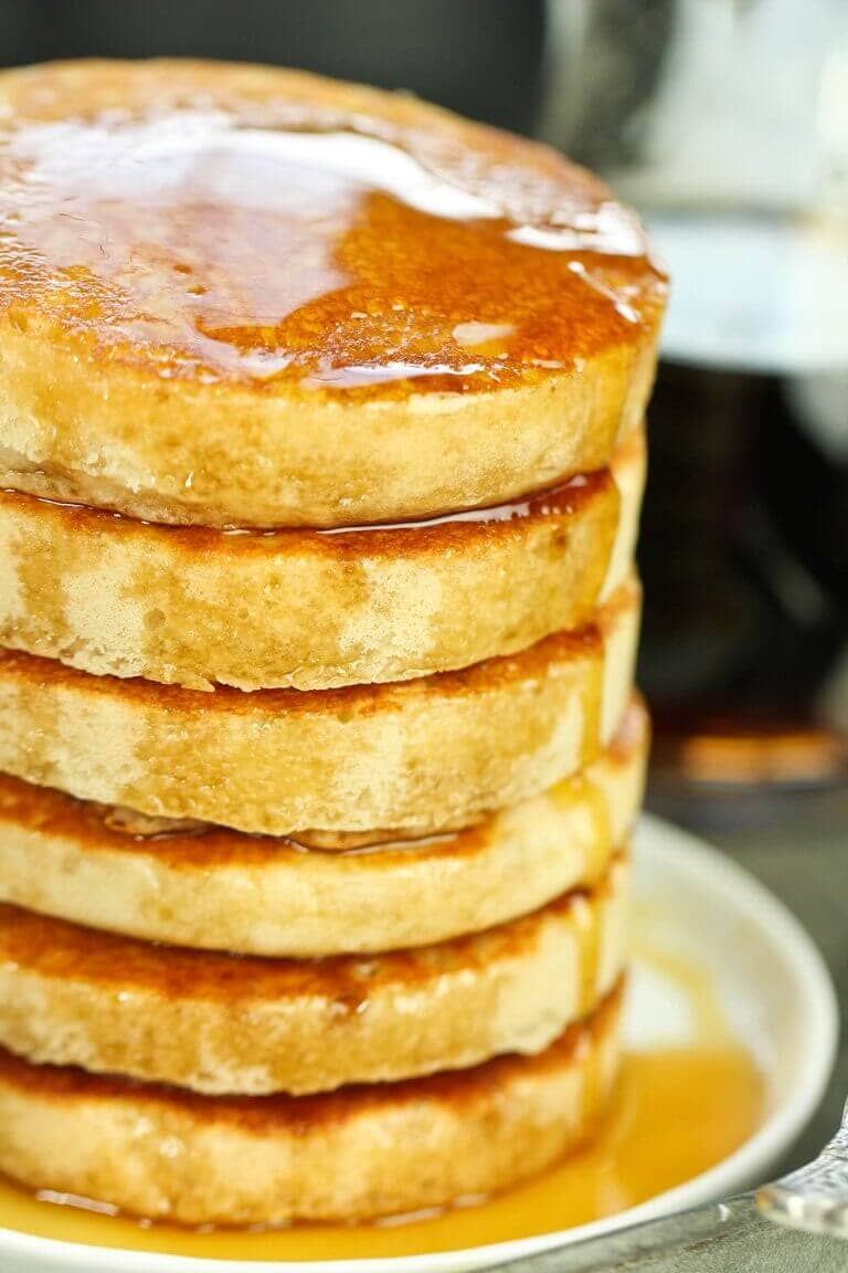 Soft ‘n’ Fluffy Gluten-Free “Buttermilk” Pancakes