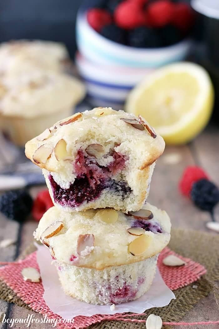 Gluten-free Lemon Raspberry Muffins