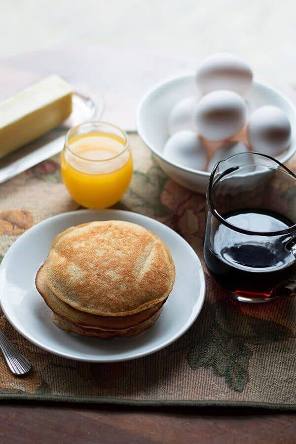 Low-Carb Almond Flour Pancakes