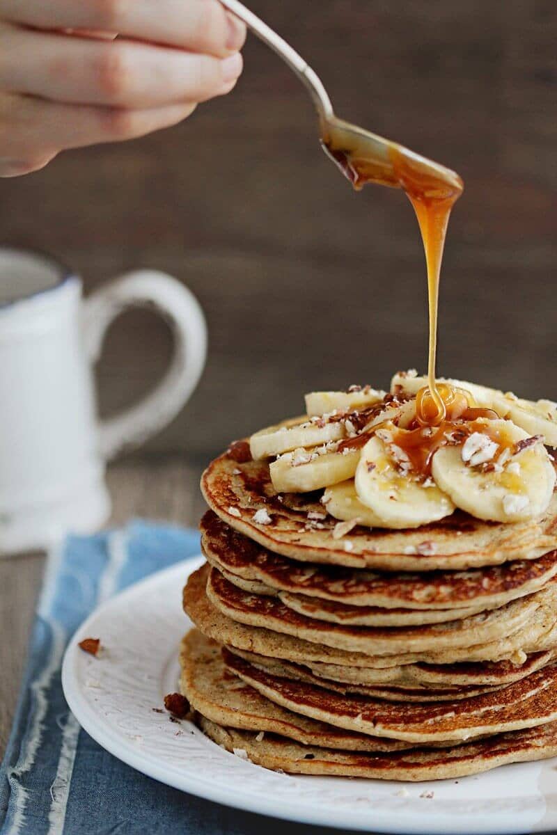 Gluten-Free Buckwheat Banana Pancakes