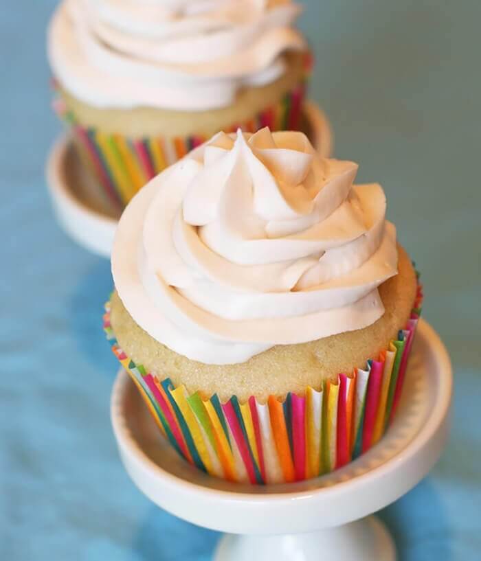 Gluten-Free Vanilla Cupcakes