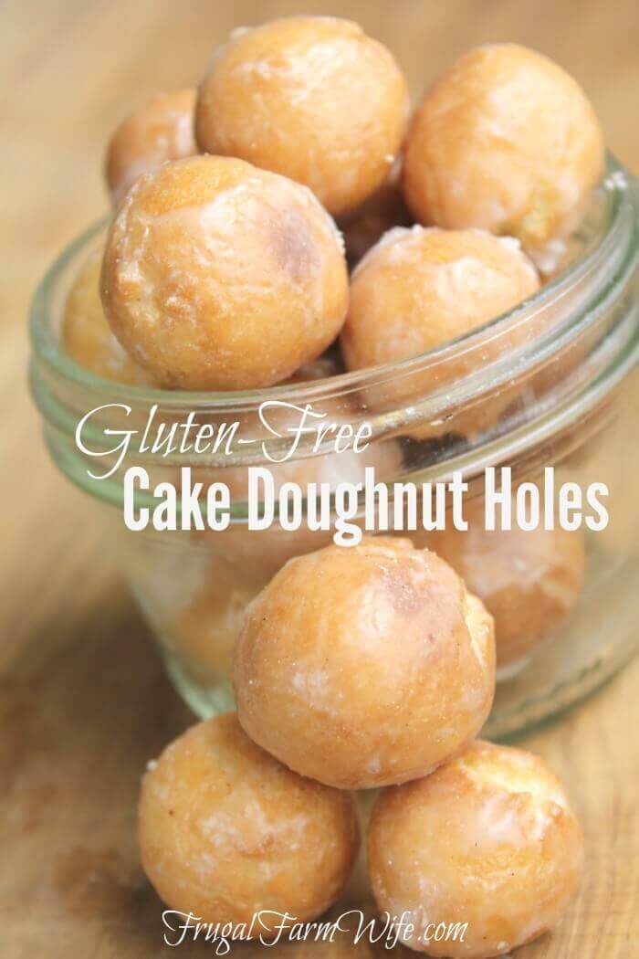 Gluten-Free Cake Doughnut Holes