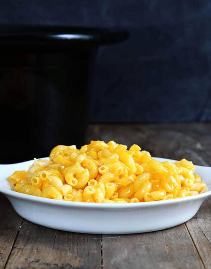 Slow Cooker Gluten-Free Macaroni and Cheese