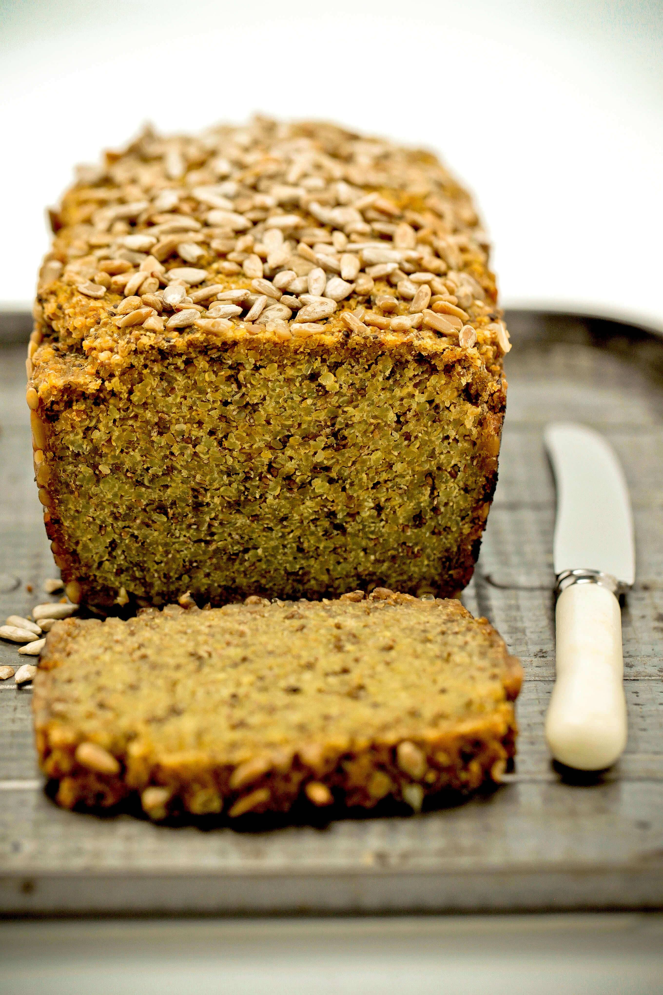 Gluten-Free Quinoa + Chia Bread