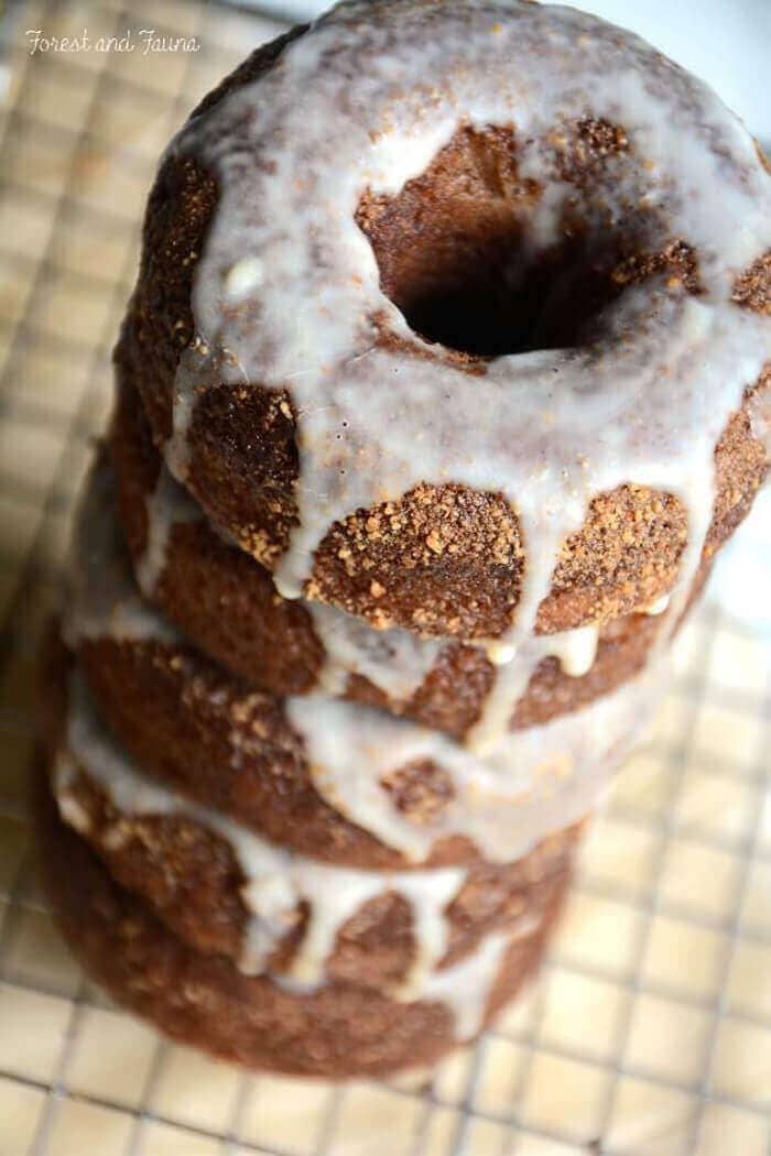 Chai Spice Coconut Flour Paleo Donuts