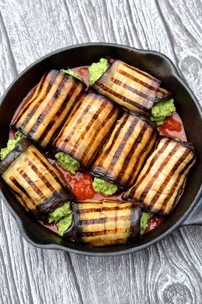 Eggplant Cannelloni