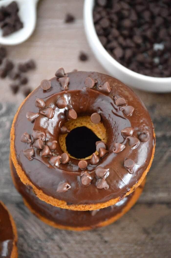 Gluten-free Chocolate Chip Donuts