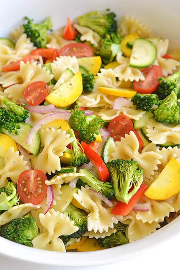Garden Vegetable Pasta Salad Recipe