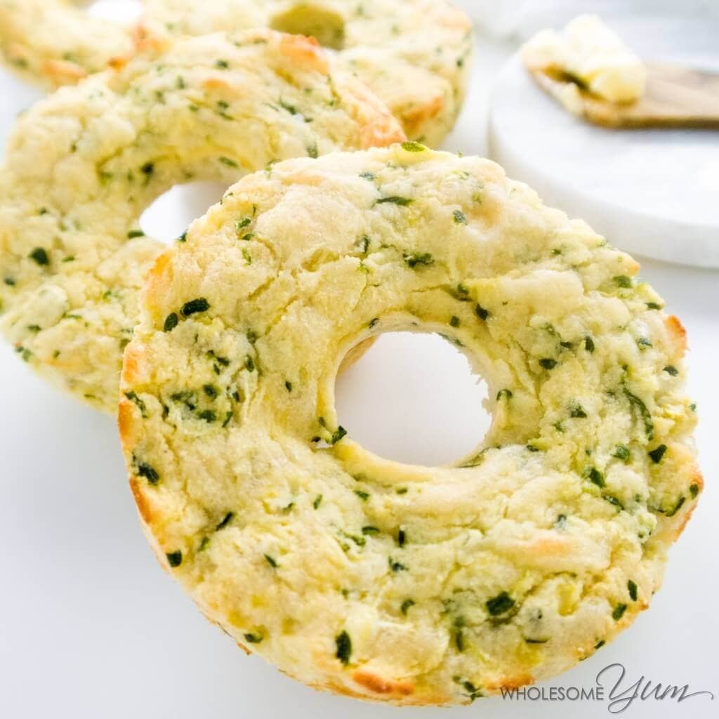 6-Ingredient Zucchini Bagels