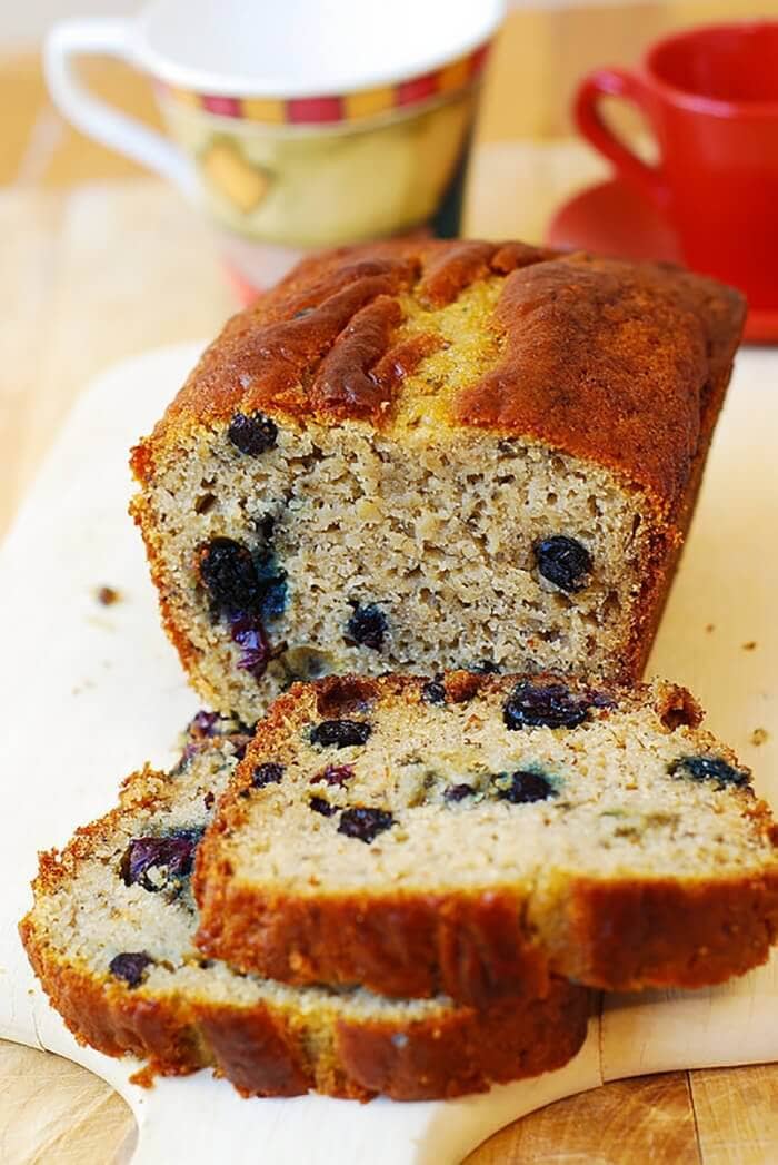 Blueberry Banana Bread