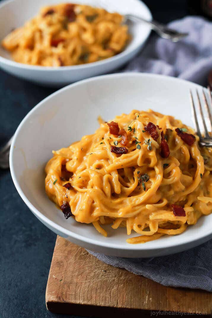 Creamy Butternut Squash Alfredo Pasta