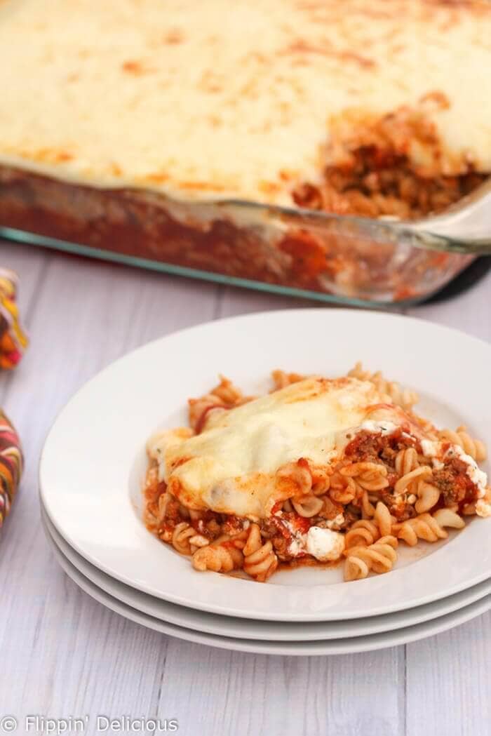 Easy Gluten-Free Lasagna Casserole