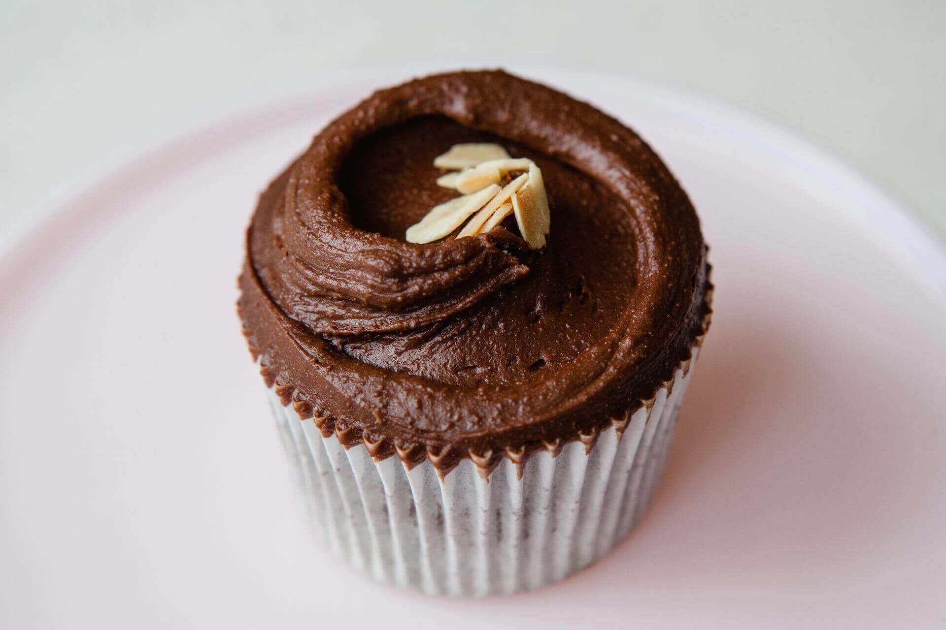 Gluten-Free Chocolate and Almond Cupcakes