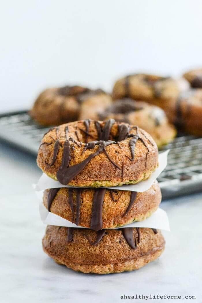 Gluten-free Zucchini Chocolate Donuts