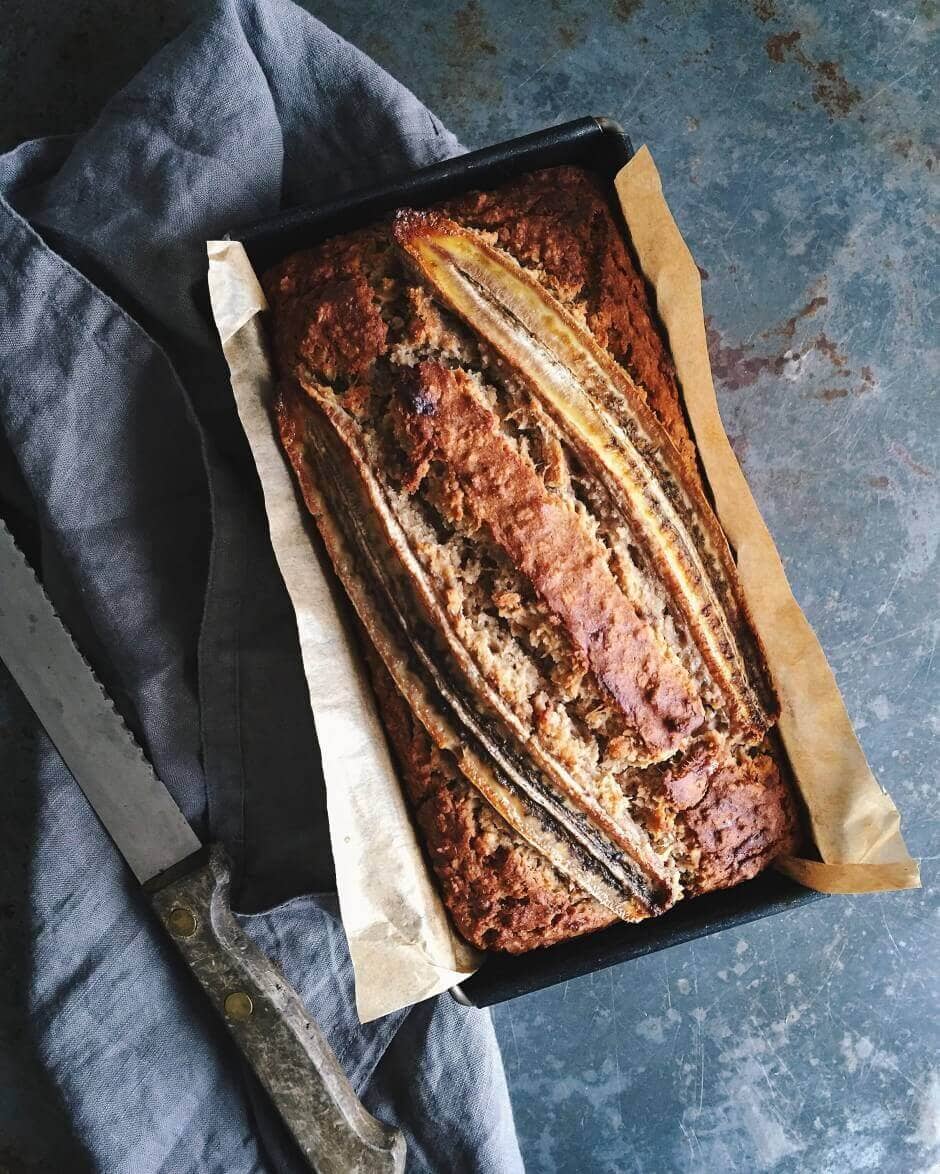 Gluten free Banana and Walnut Bread