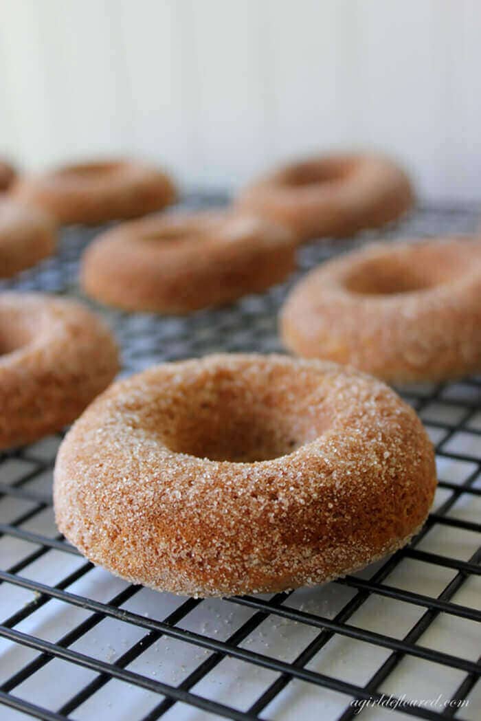 Baked Gluten-Free Apple Cider Doughnuts