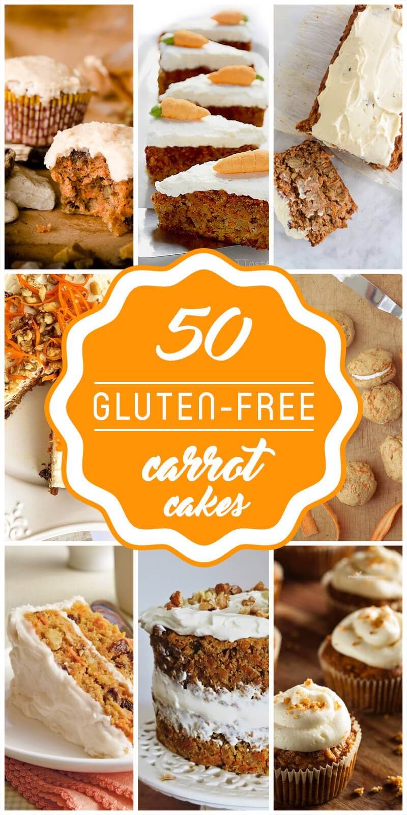 Gluten-Free Carrot Cakes